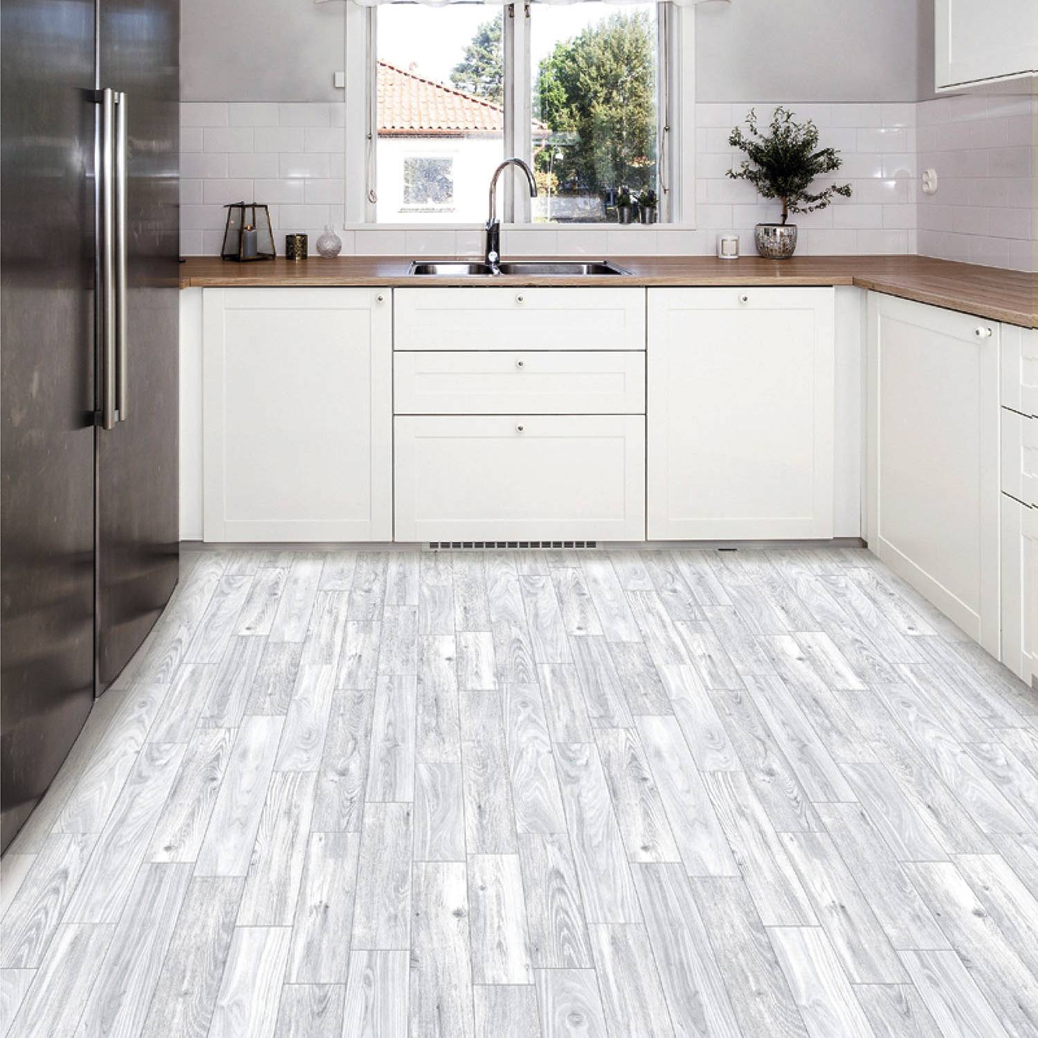 (All Design) Floor Reform Sheet Self-Adhesive Wallpaper / Magic Fix