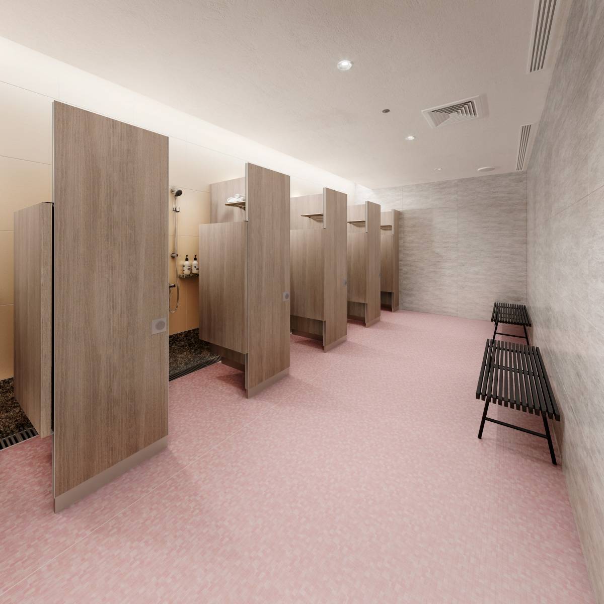 BNR3201/ Japanese Bathroom Cushion Floor