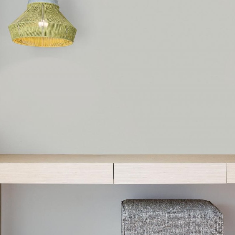 Plain Color Design Self-adhesive Korea Wallpaper / Hyundae Sheet / 11140 / Balboa Mist