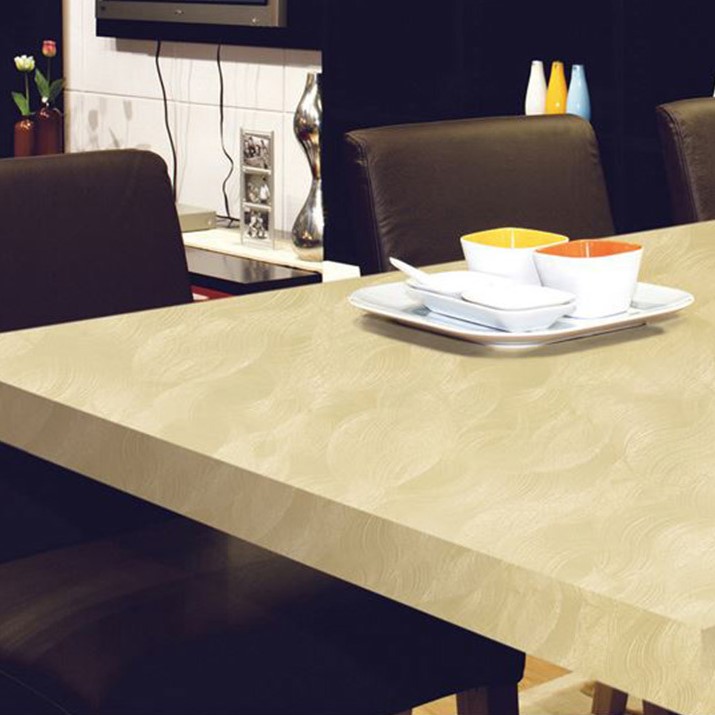 Plain Color Design Self-adhesive Korea Wallpaper / Magic Fix / MTL07 / Rich Gold Metal