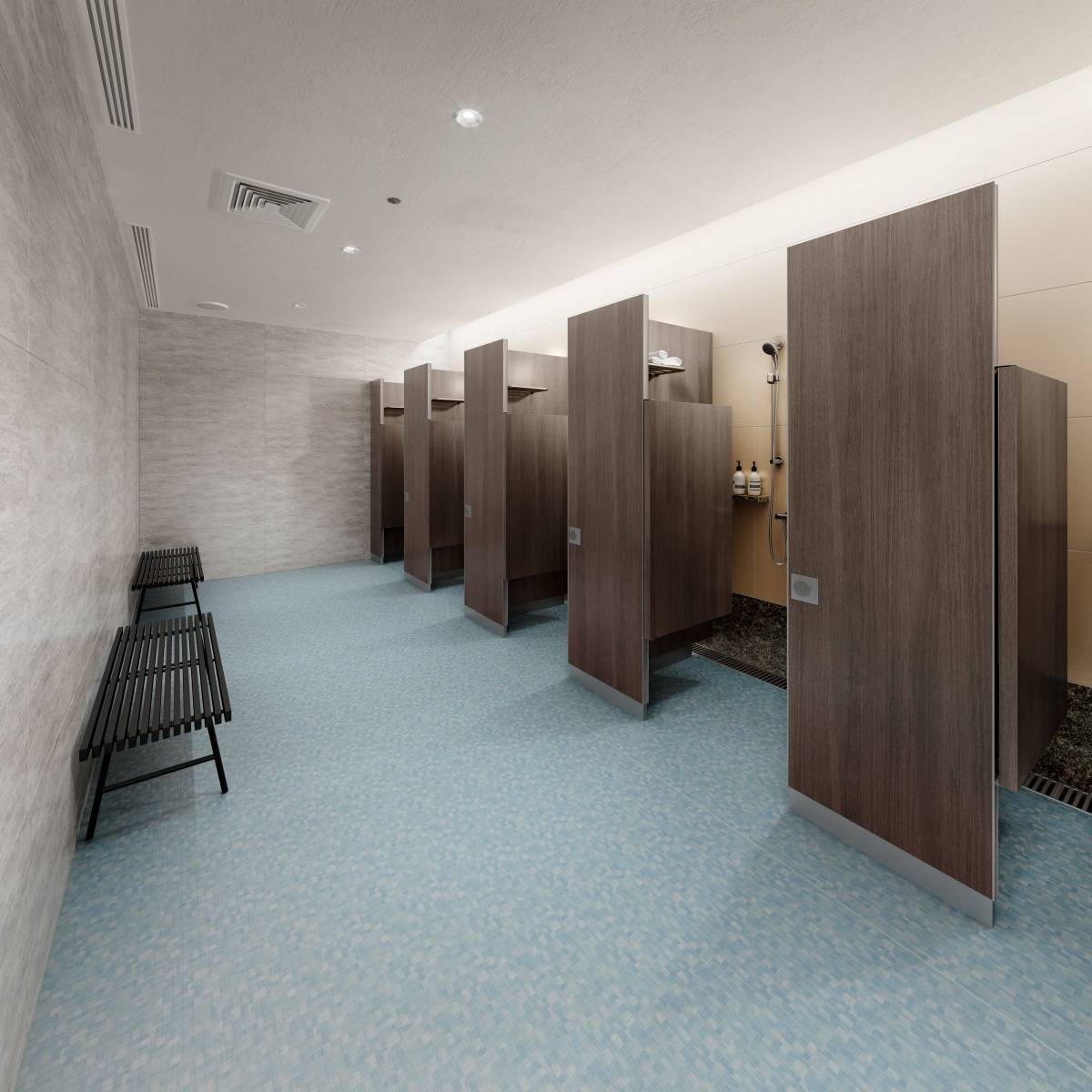 BNR3202/ Japanese Bathroom Cushion Floor